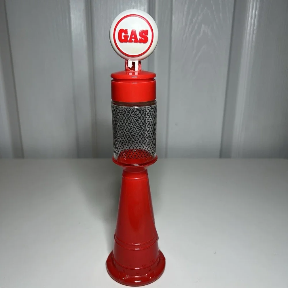 vintage red glass Avon 
